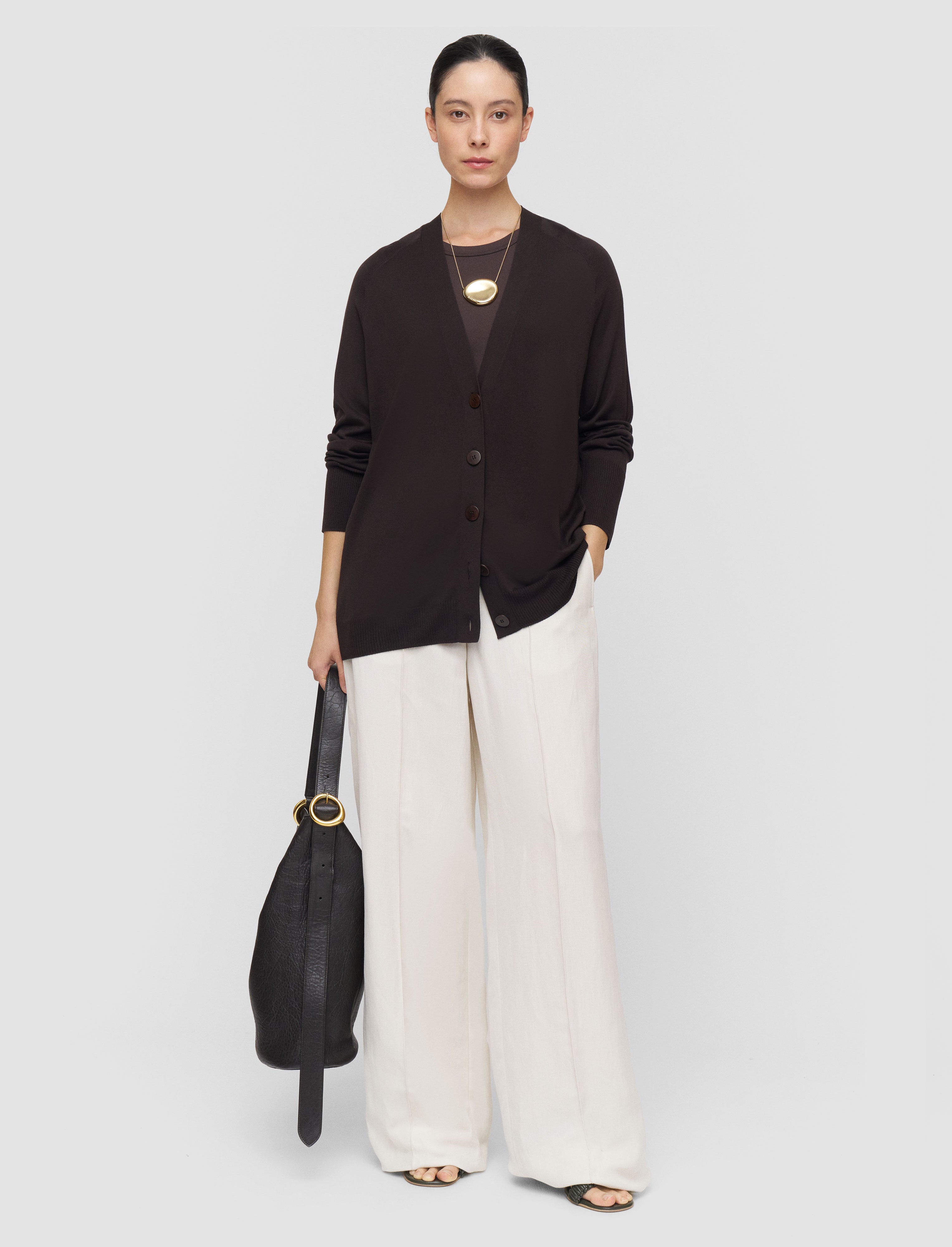 brown-gladi-silk-knit-cardigan-JOSEPH