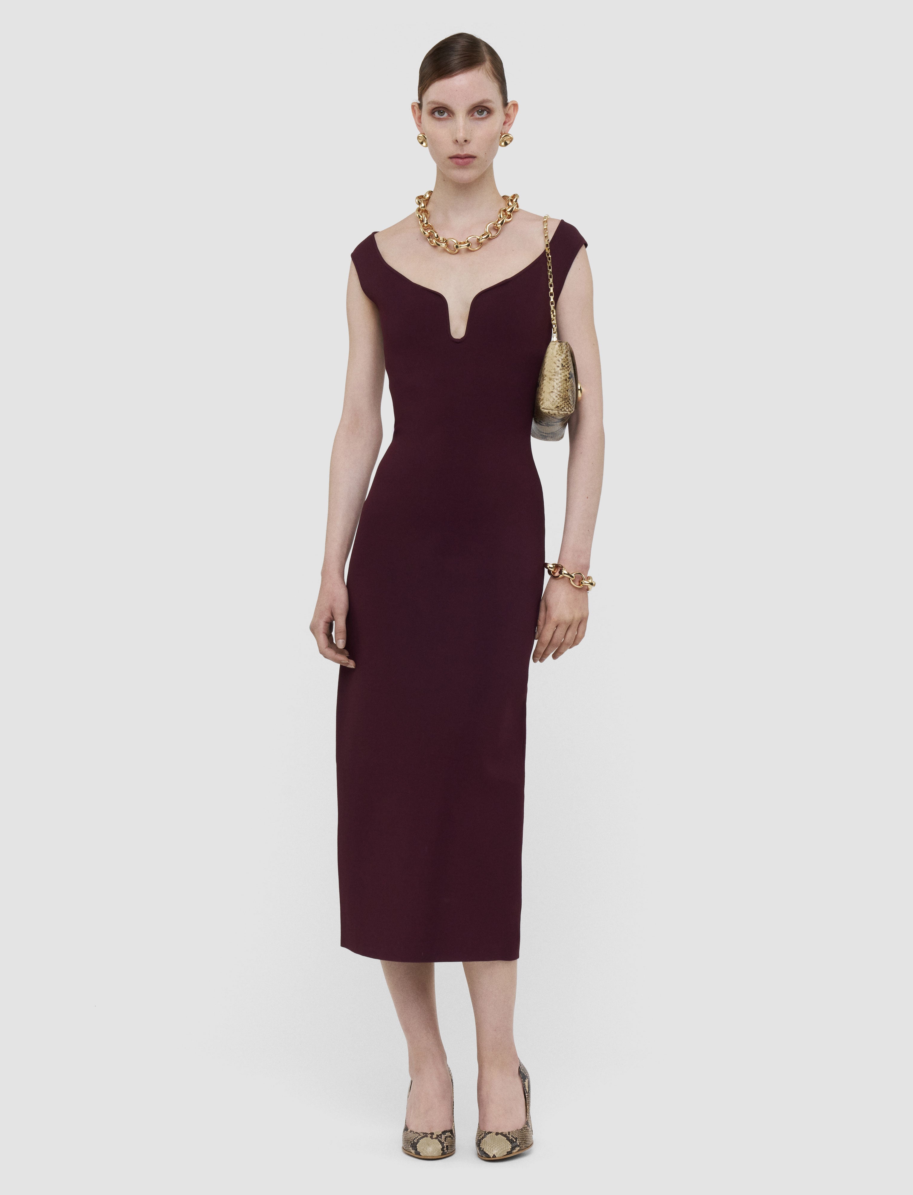 purple-gloria-compact-milano-knit-dress-JOSEPH