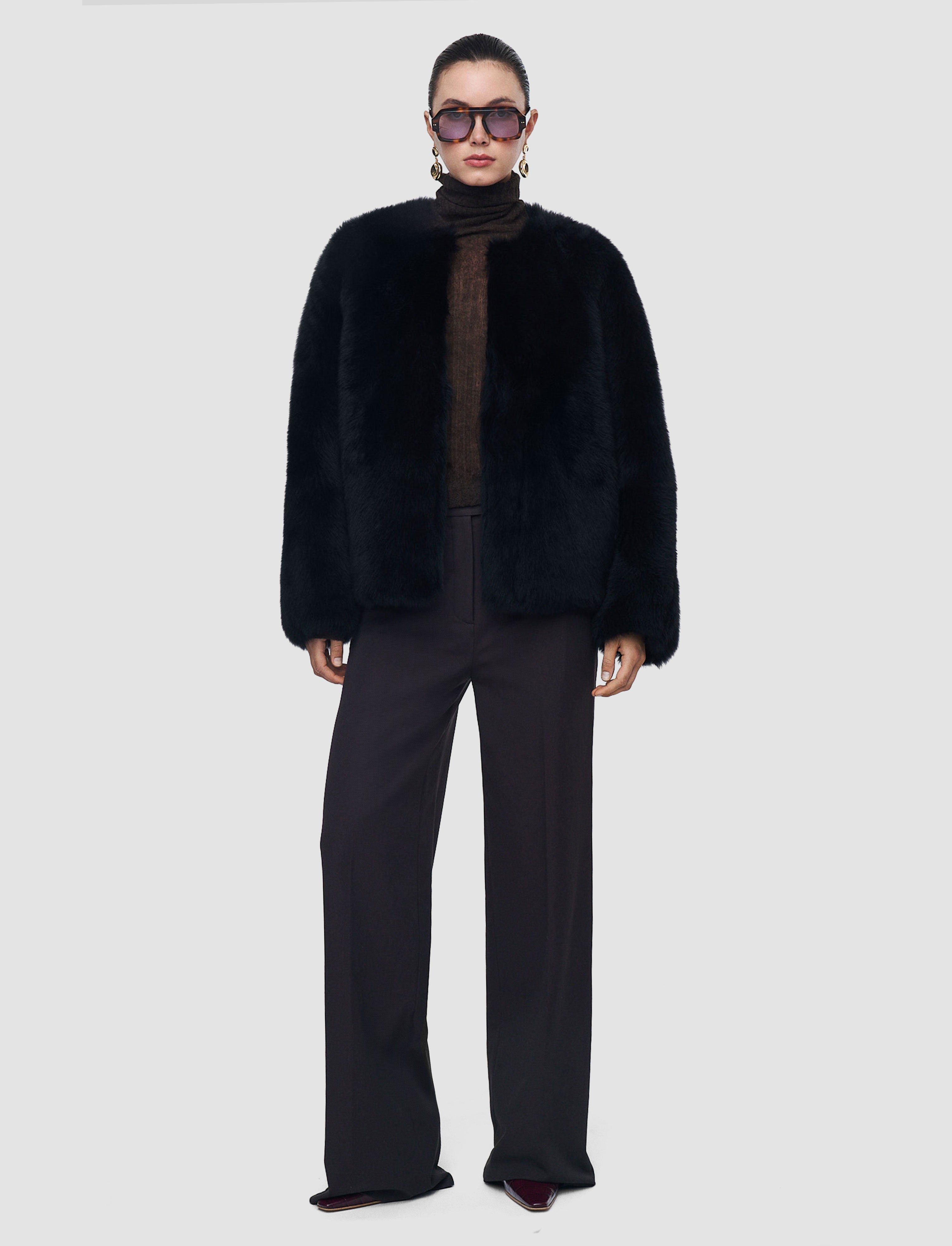 black-gomez-long-haired-shearling-jacket-JOSEPH