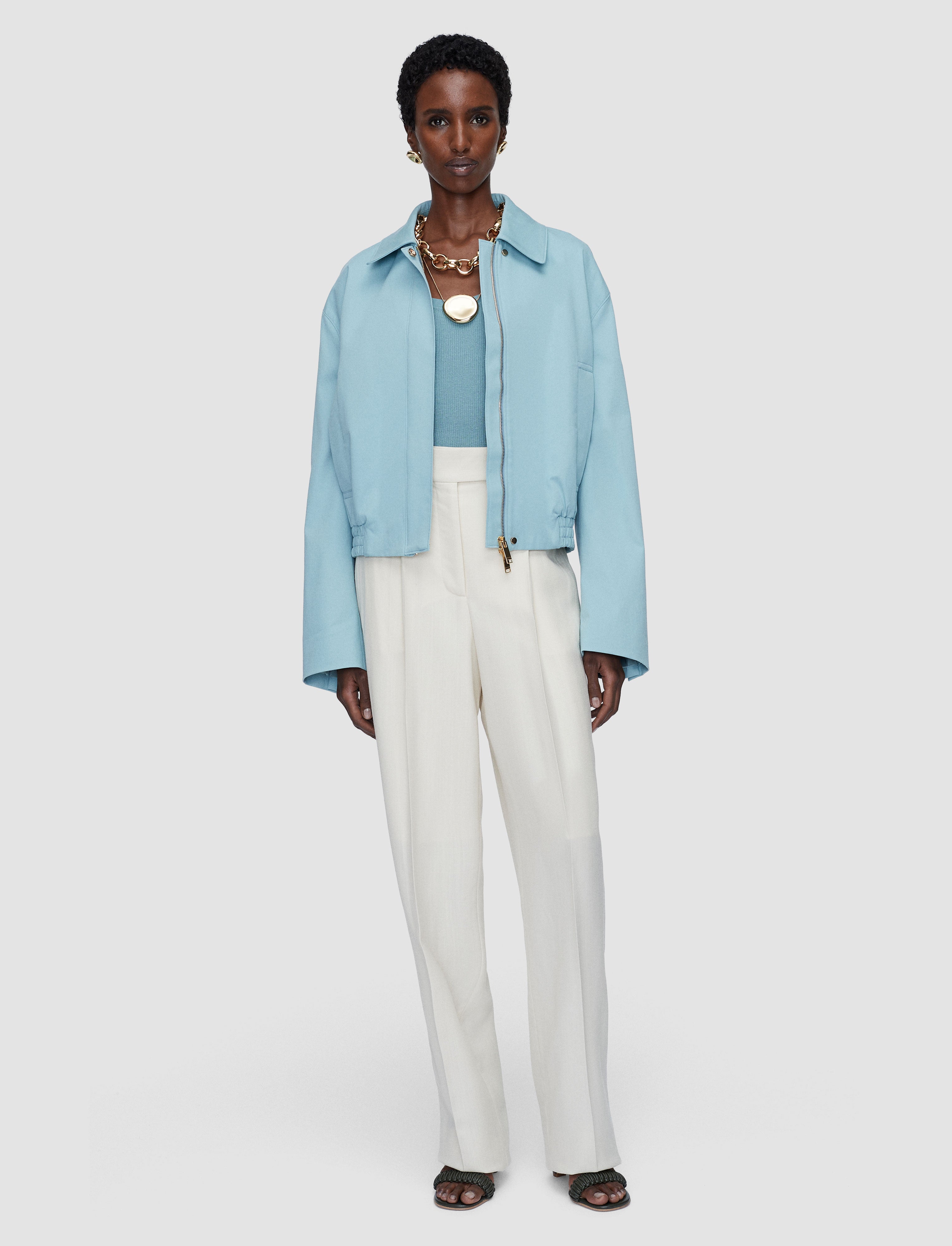 blue-haddou-light-cotton-bomber-jacket-JOSEPH