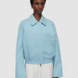 Blue Haddou Light Cotton Stretch Jacket - Joseph