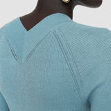 Harti Linen Blend Knit Top