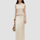 Hebe Silk Satin Top