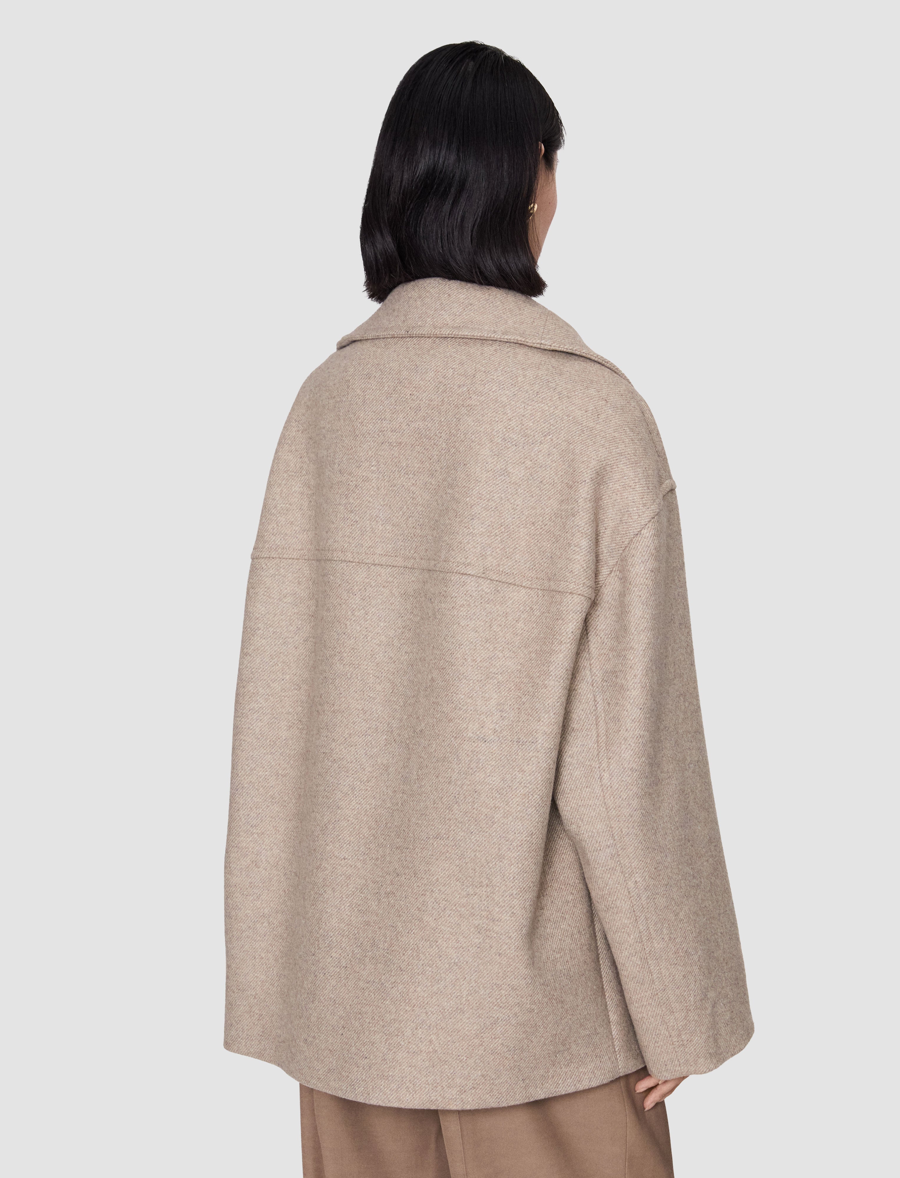 beige-isaia-wool-blend-coat-JOSEPH