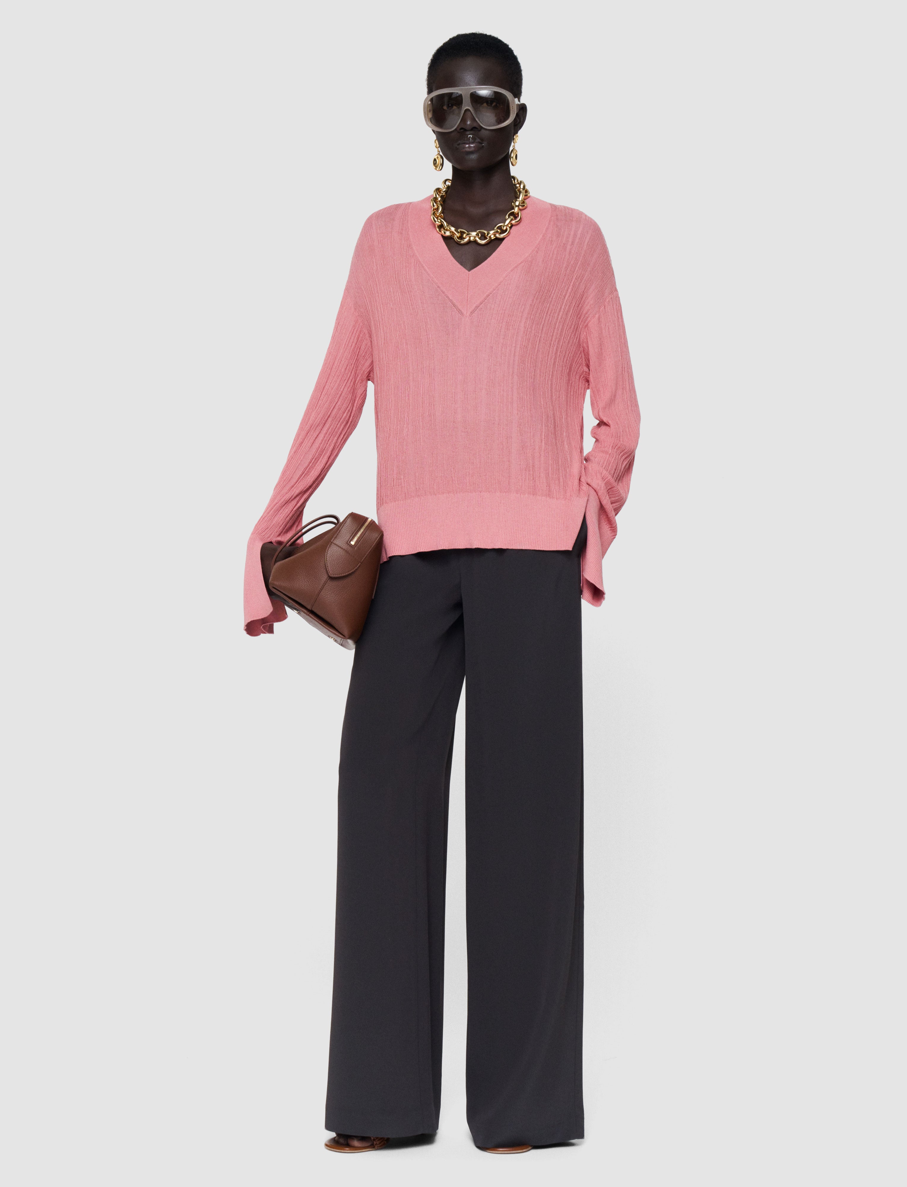 pink-jardin-silk-cotton-rib-jumper-JOSEPH