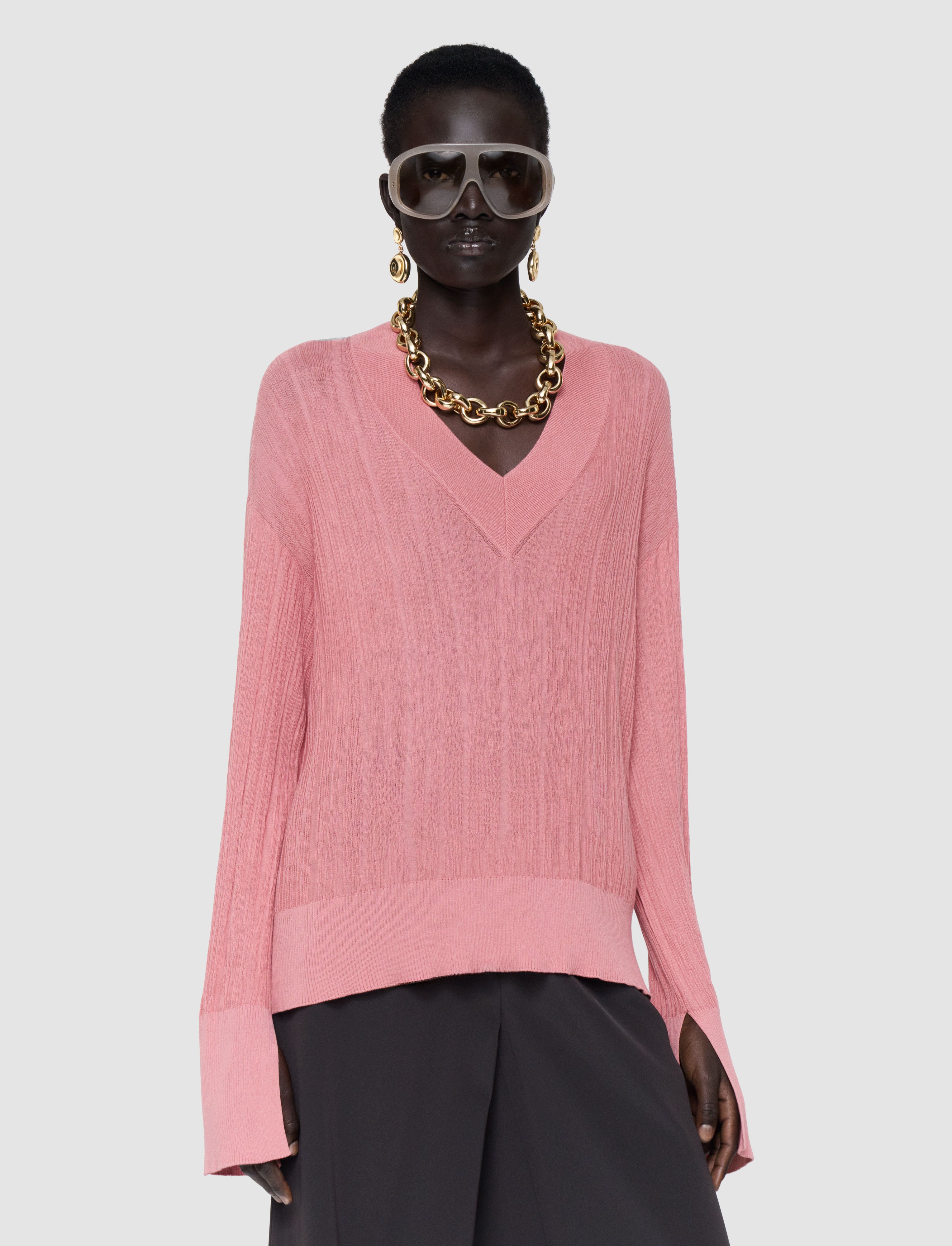 pink-jardin-silk-cotton-rib-jumper-JOSEPH
