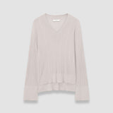 Pull Jardin en côte coton soie 