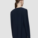 Blue Jerri Textured Wool Jacket - Joseph