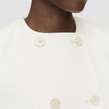 White Jerri Textured Wool Jacket - Joseph