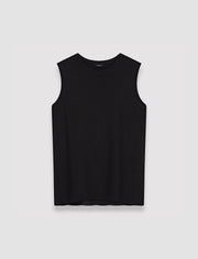 Black Silk Crepe de Soie Bley Blouse - Joseph