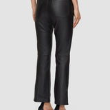 Pantalon Duke en cuir stretch