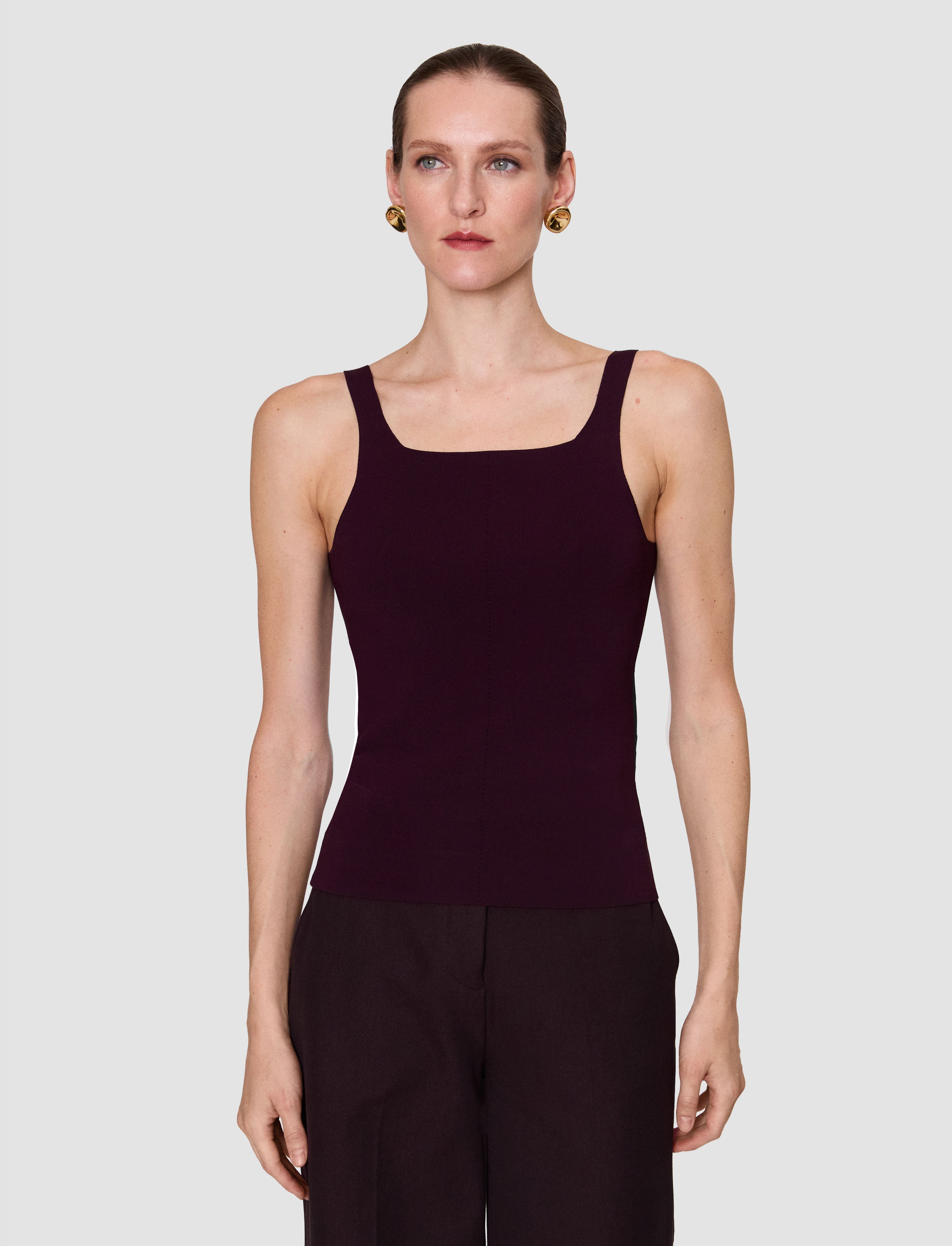 purple-joann-compact-milano-tank-top-JOSEPH