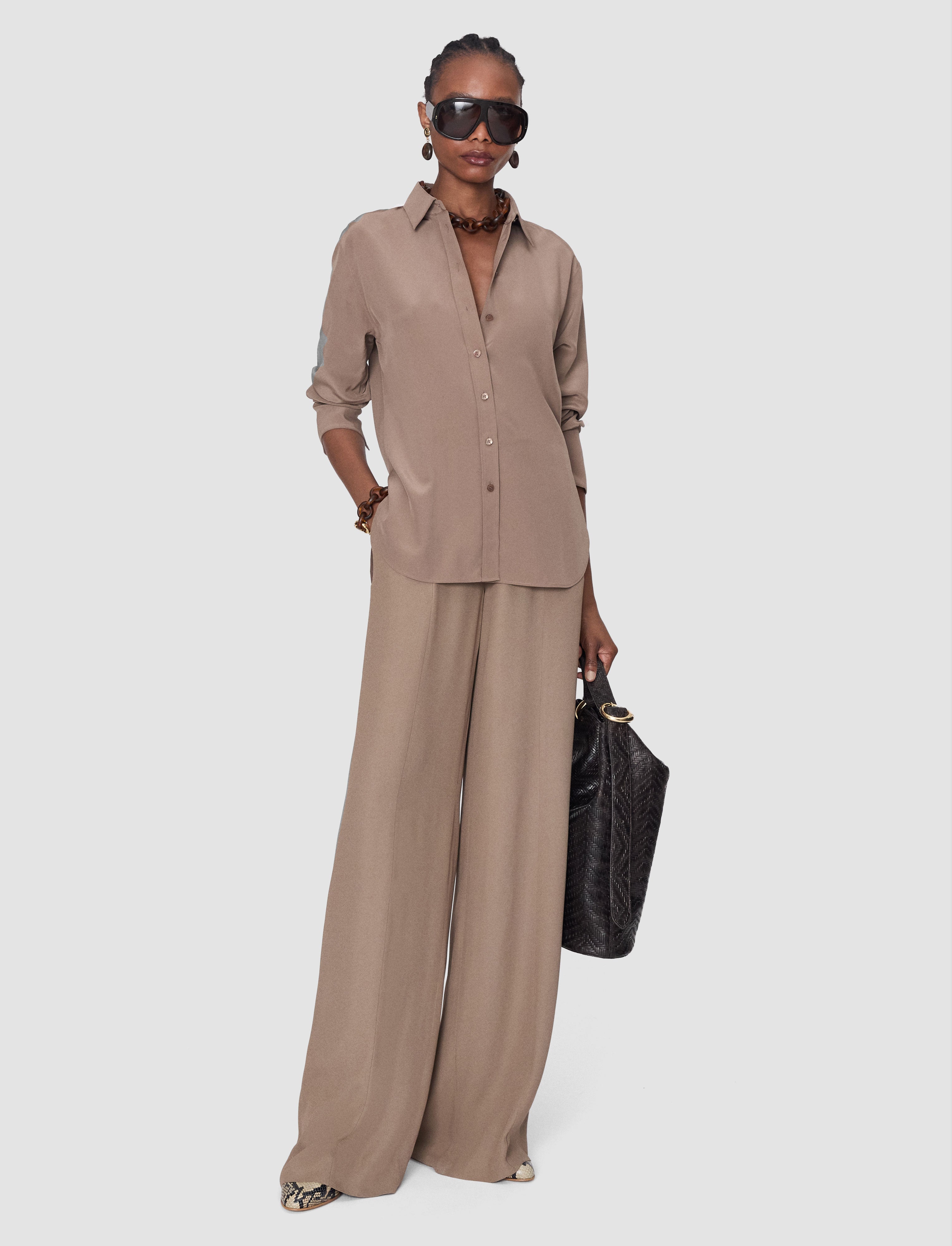 brown-joe-crepe-de-chine-silk-blouse-JOSEPH