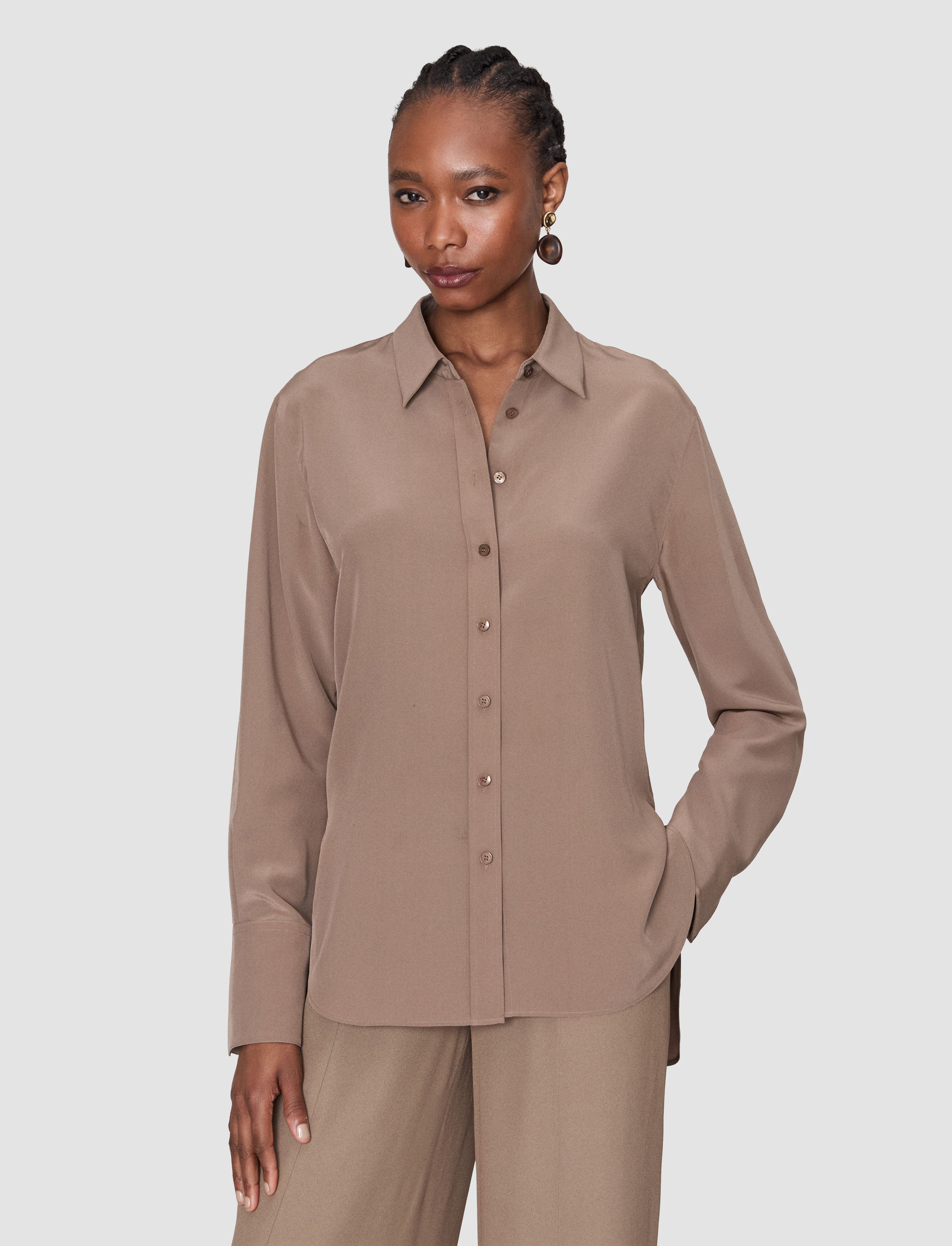 brown-joe-crepe-de-chine-silk-blouse-JOSEPH