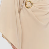 Robe Joya en satin twill 