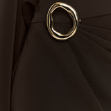 Robe Joya en satin twill 