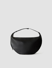 Black Jumbo Bean Leather Bag - Joseph