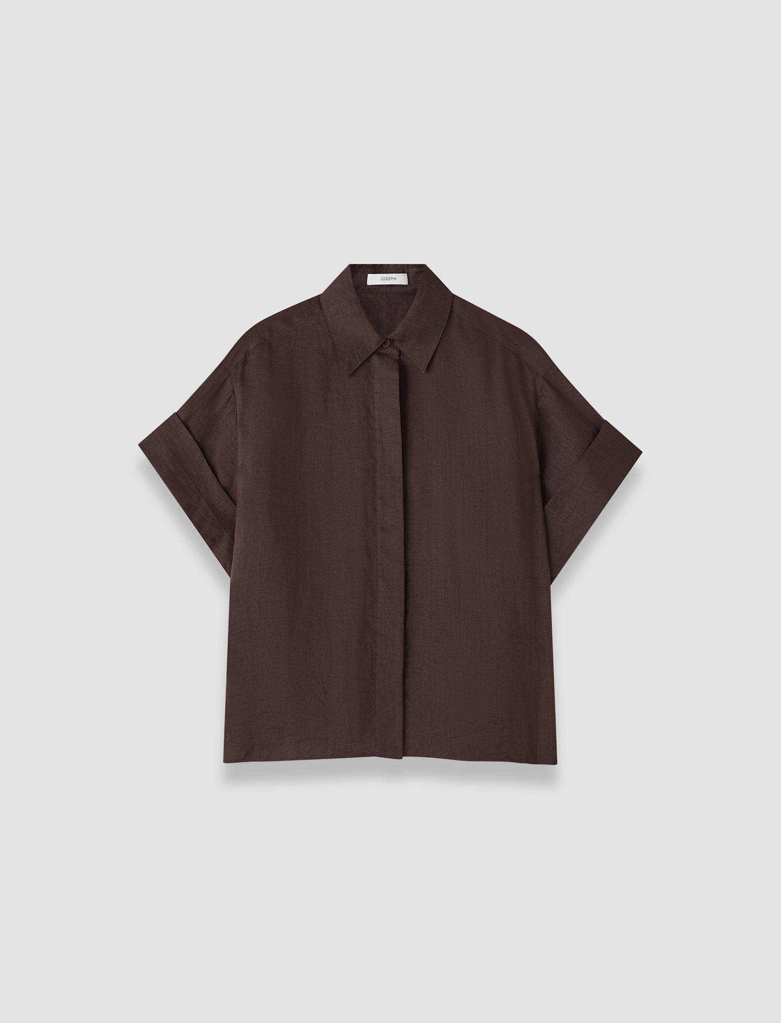 brown-justi-ramie-voile-shirt-JOSEPH