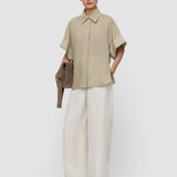 Justi Ramie Voile Shirt