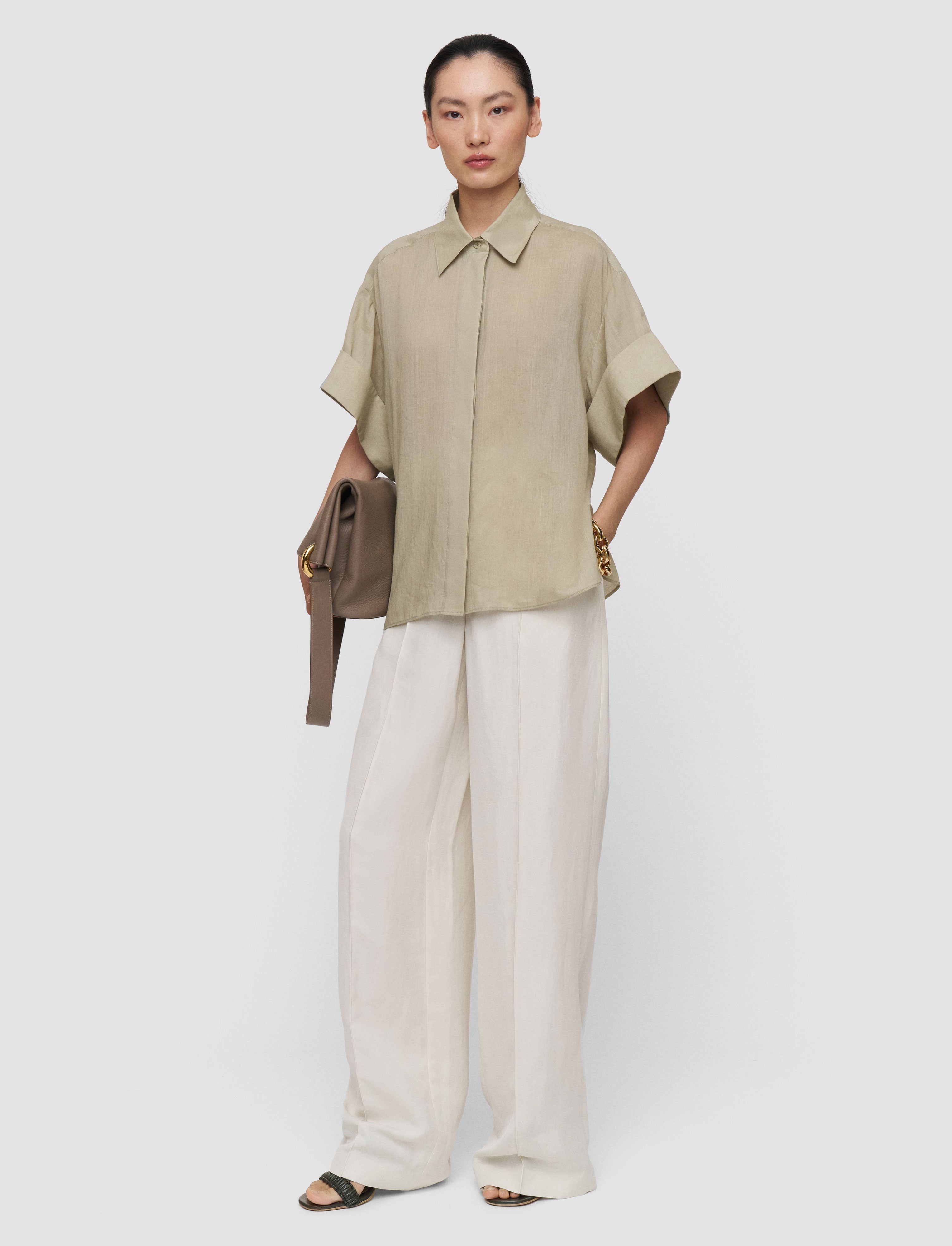 green-justi-ramie-voile-shirt-JOSEPH