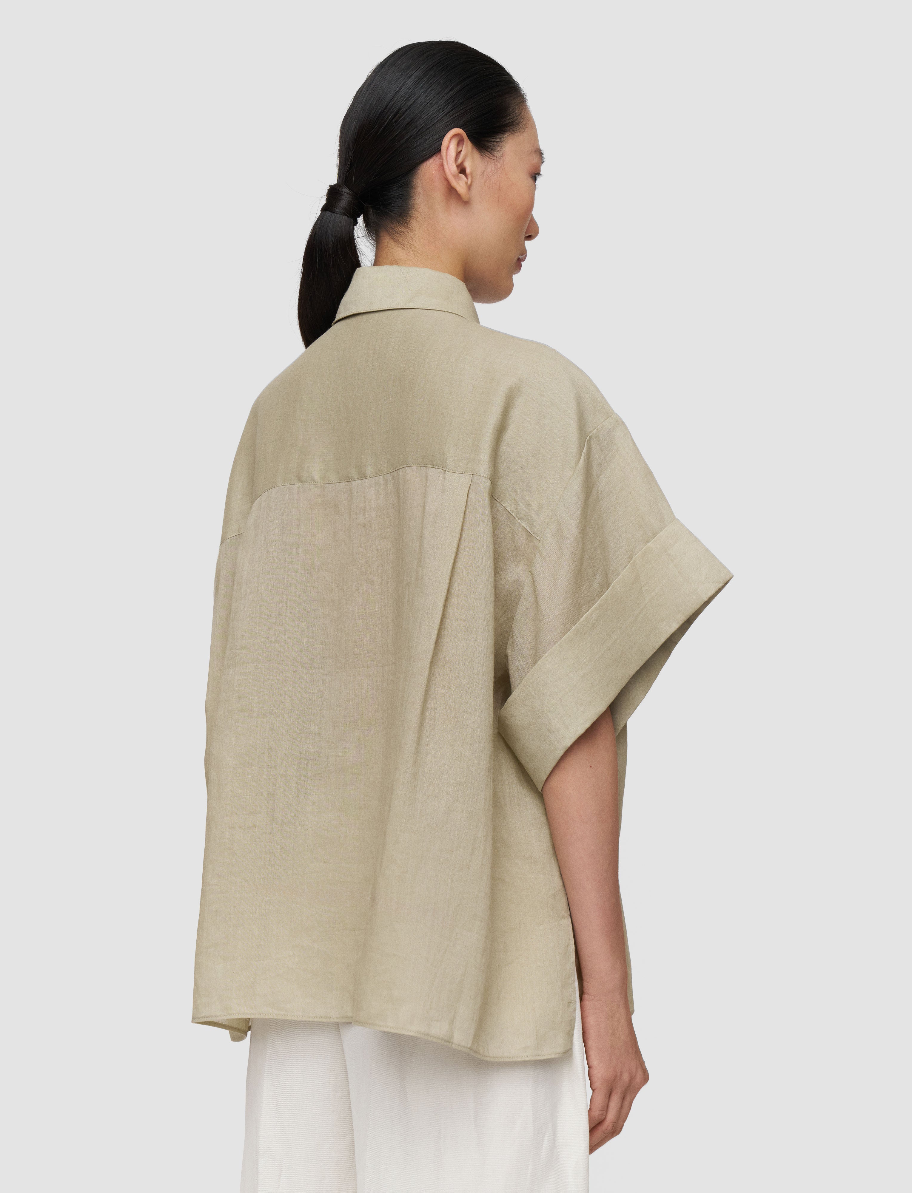 green-justi-ramie-voile-shirt-JOSEPH