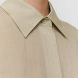 Justi Ramie Voile Shirt