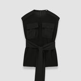 Kniza Silk Blend Blouse