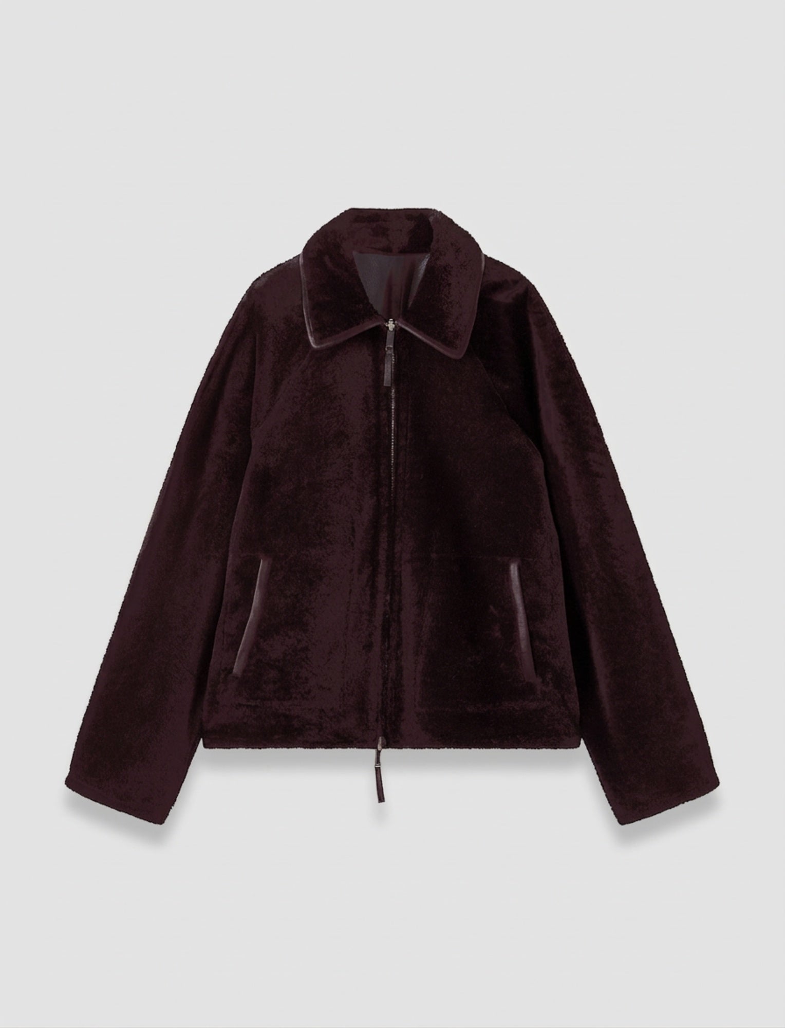 violet-veste-kyro-reversible-en-shearling-souple-JOSEPH