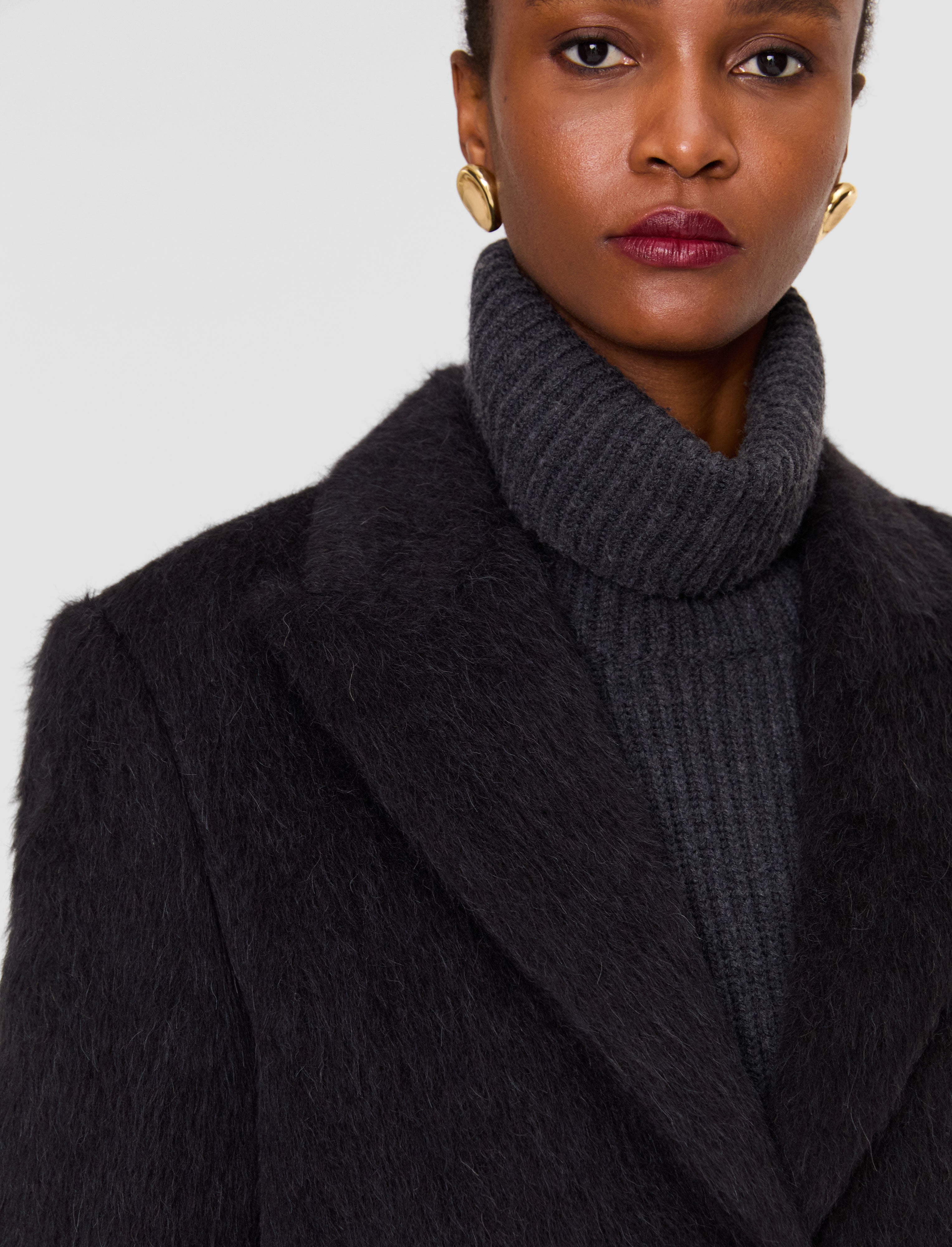 grey-the-laia-alpaca-wool-コート-JOSEPH