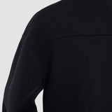 Black Larrey Compact Milano Knit Top - Joseph