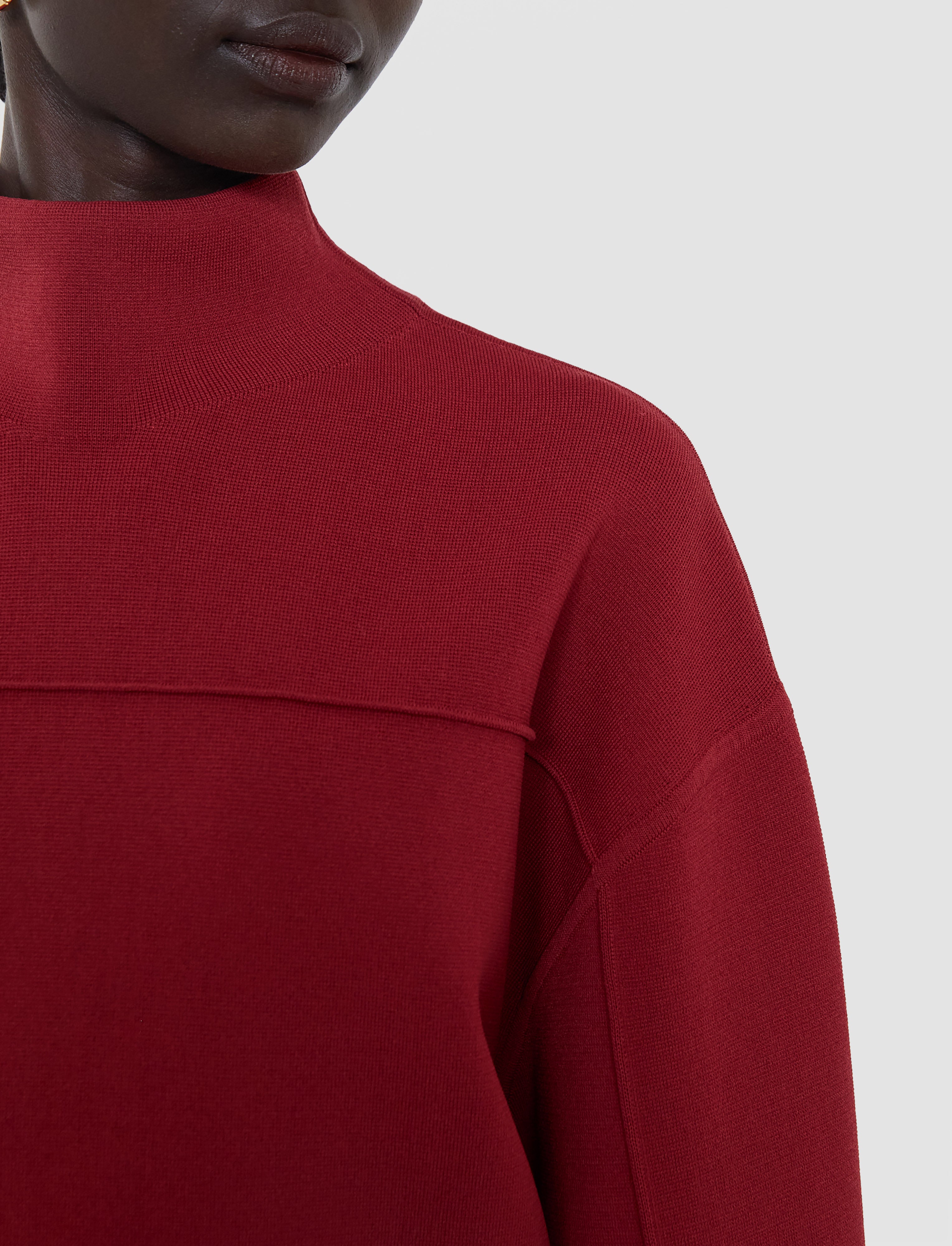 red-larrey-compact-milano-knit-top-JOSEPH