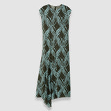 Lauri Open Weave Silk Dress