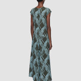 Multicolour Lauri Open Weave Silk Dress - Joseph