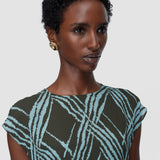 Multicolour Lauri Open Weave Silk Dress - Joseph