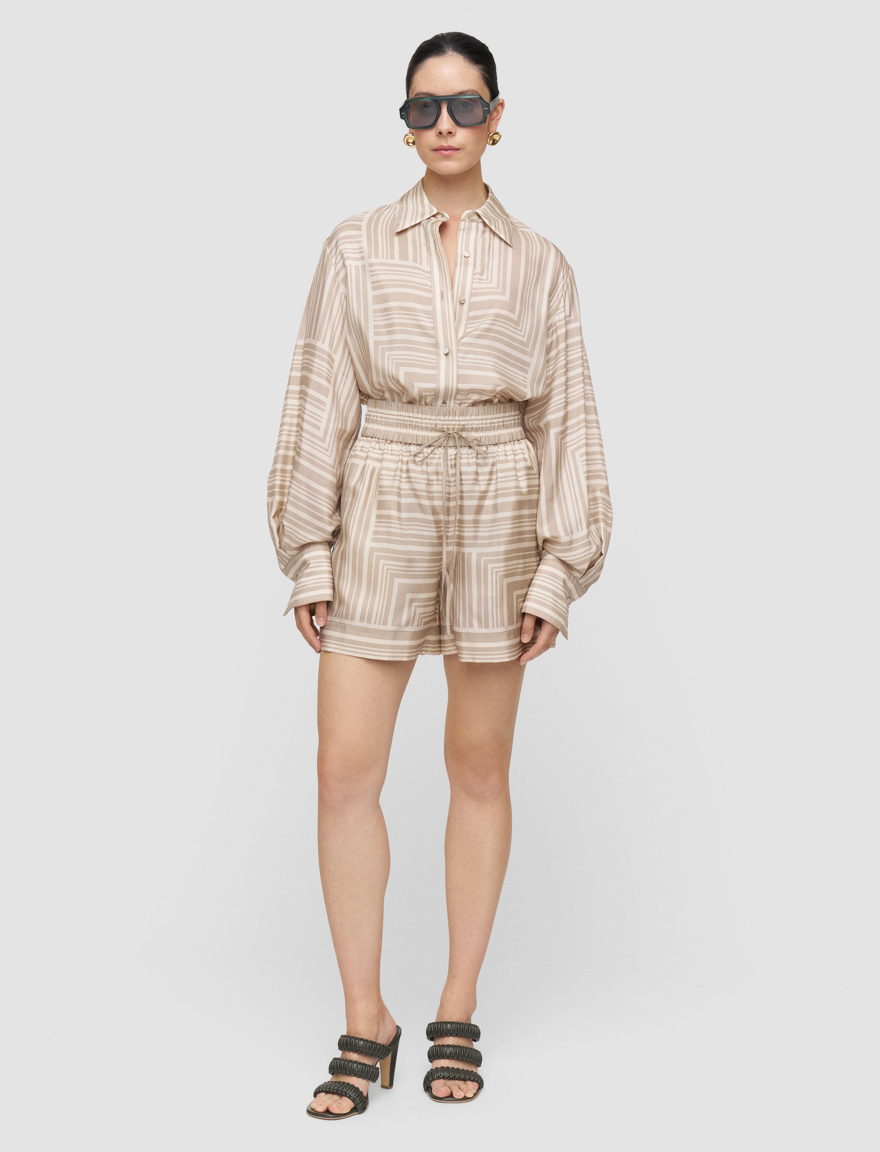 beige-laven-printed-silk-shorts-JOSEPH