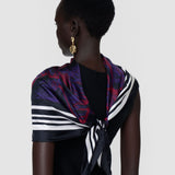 Layla Large Silk Scarf