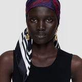 Layla Large Silk Scarf