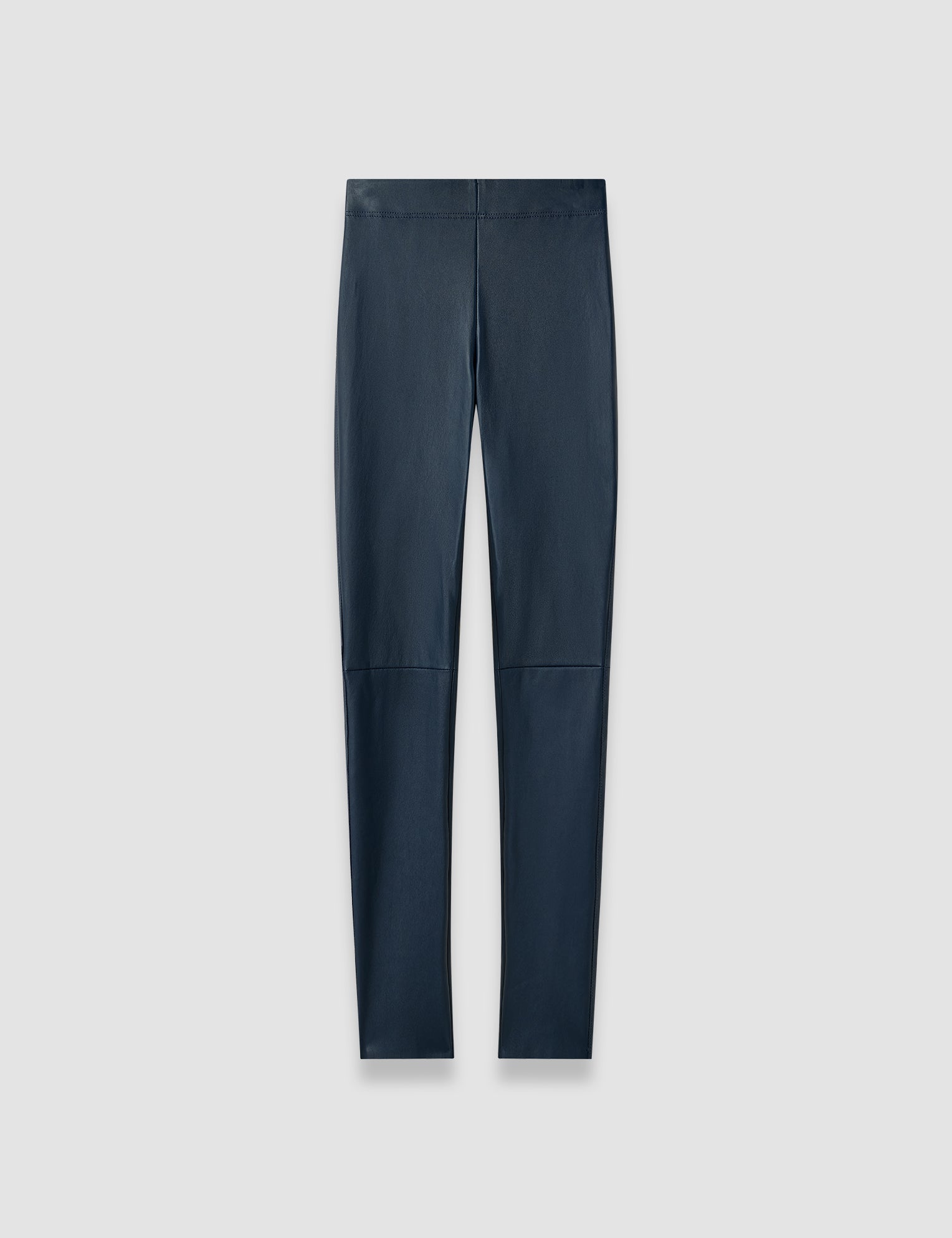 Blue Leather Stretch Leggings - Joseph
