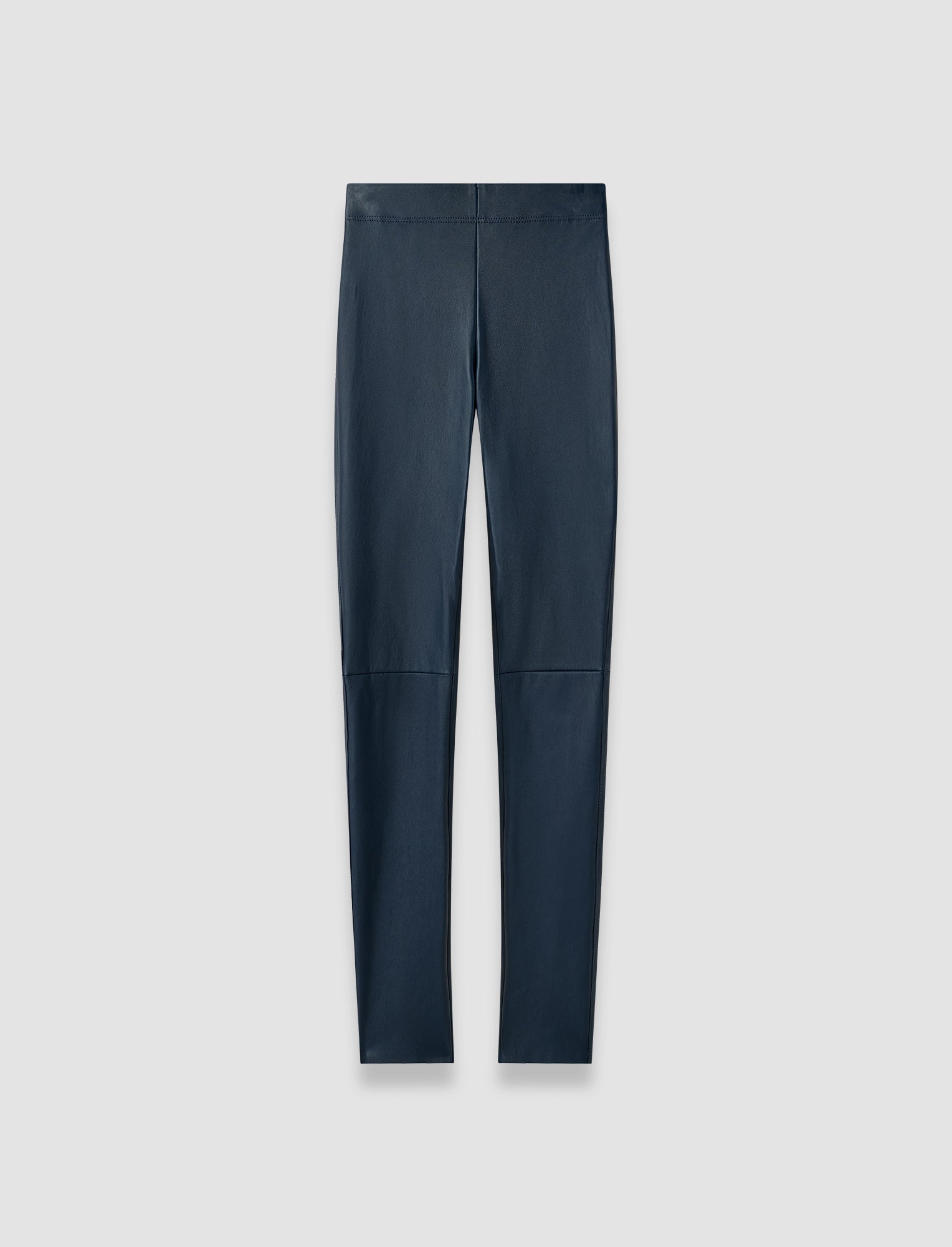 blue-leather-stretch-leggings-JOSEPH