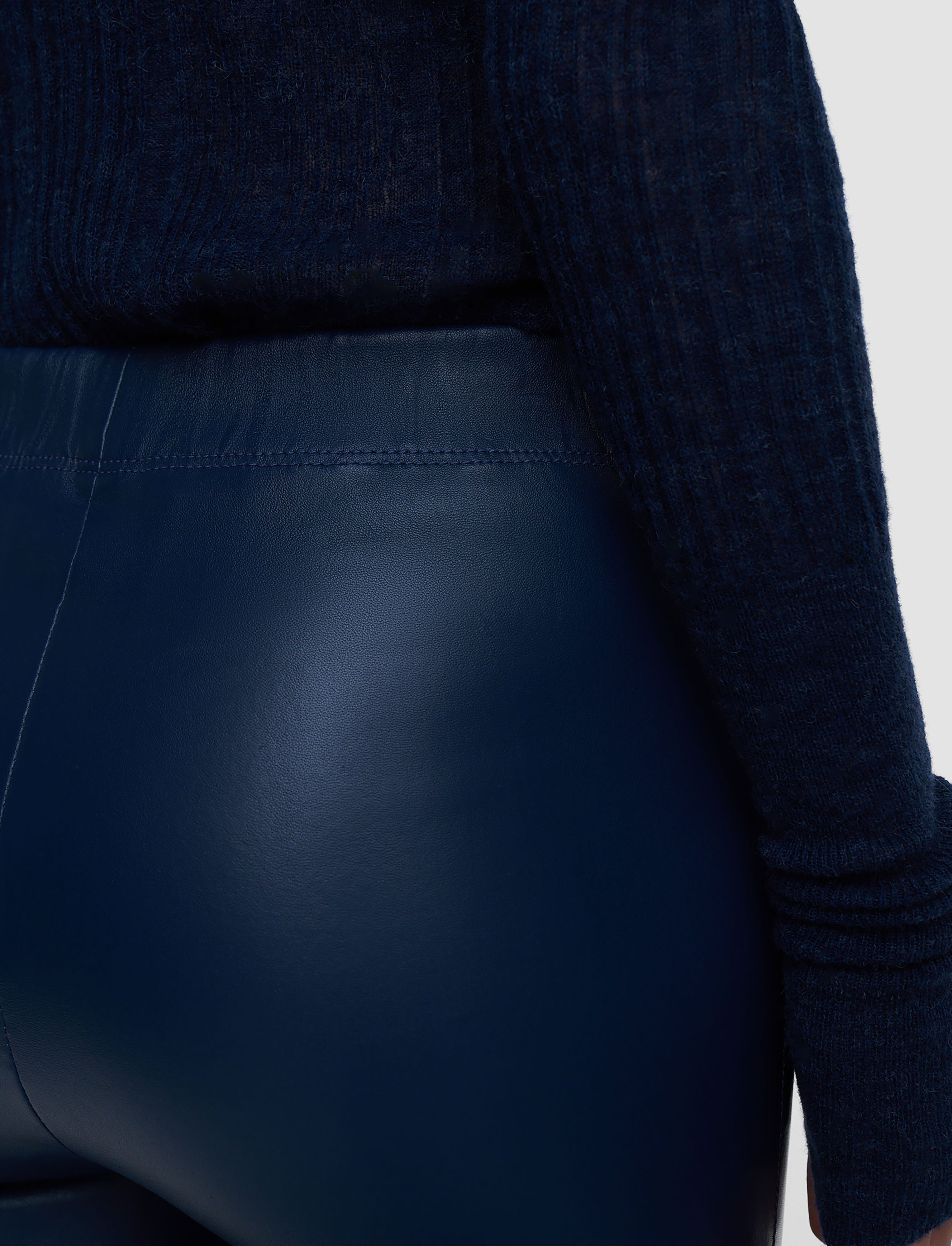blue-leather-stretch-leggings-JOSEPH