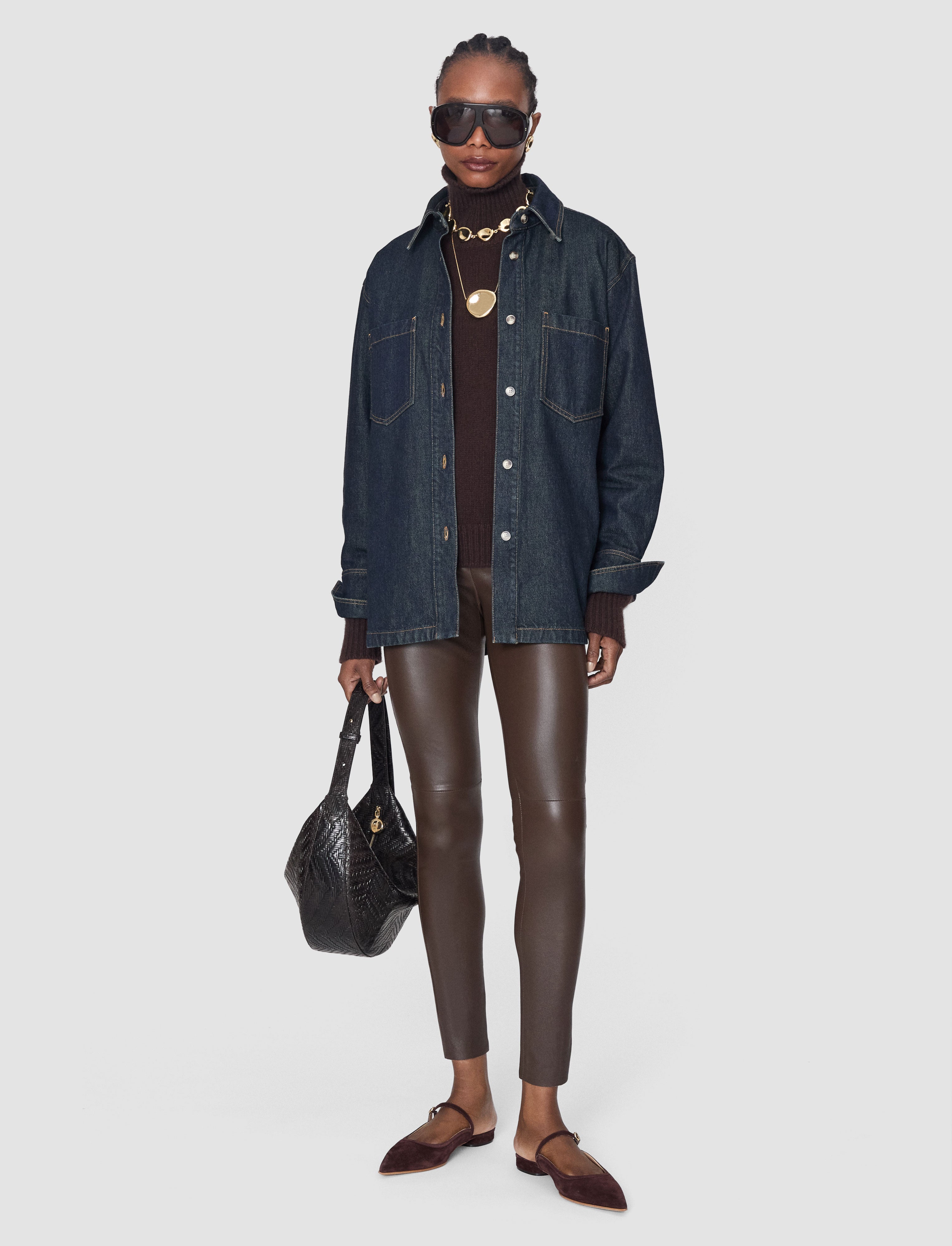 marron-legging-en-cuir-stretch-JOSEPH