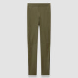 Green Leather Stretch Leggings - Joseph