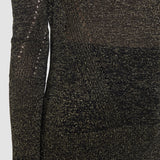 Black Leblanc Lurex Knit Jumper - Joseph