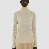 Gold Leblanc Lurex Knit Jumper - Joseph