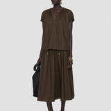 Jupe en satin Leona Coton 