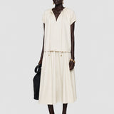 Leona Cotton Sateen Skirt