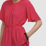 Libby Silk Blend Crepe Top