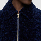 Blue Liris Short Haired Shearling Coat - Joseph