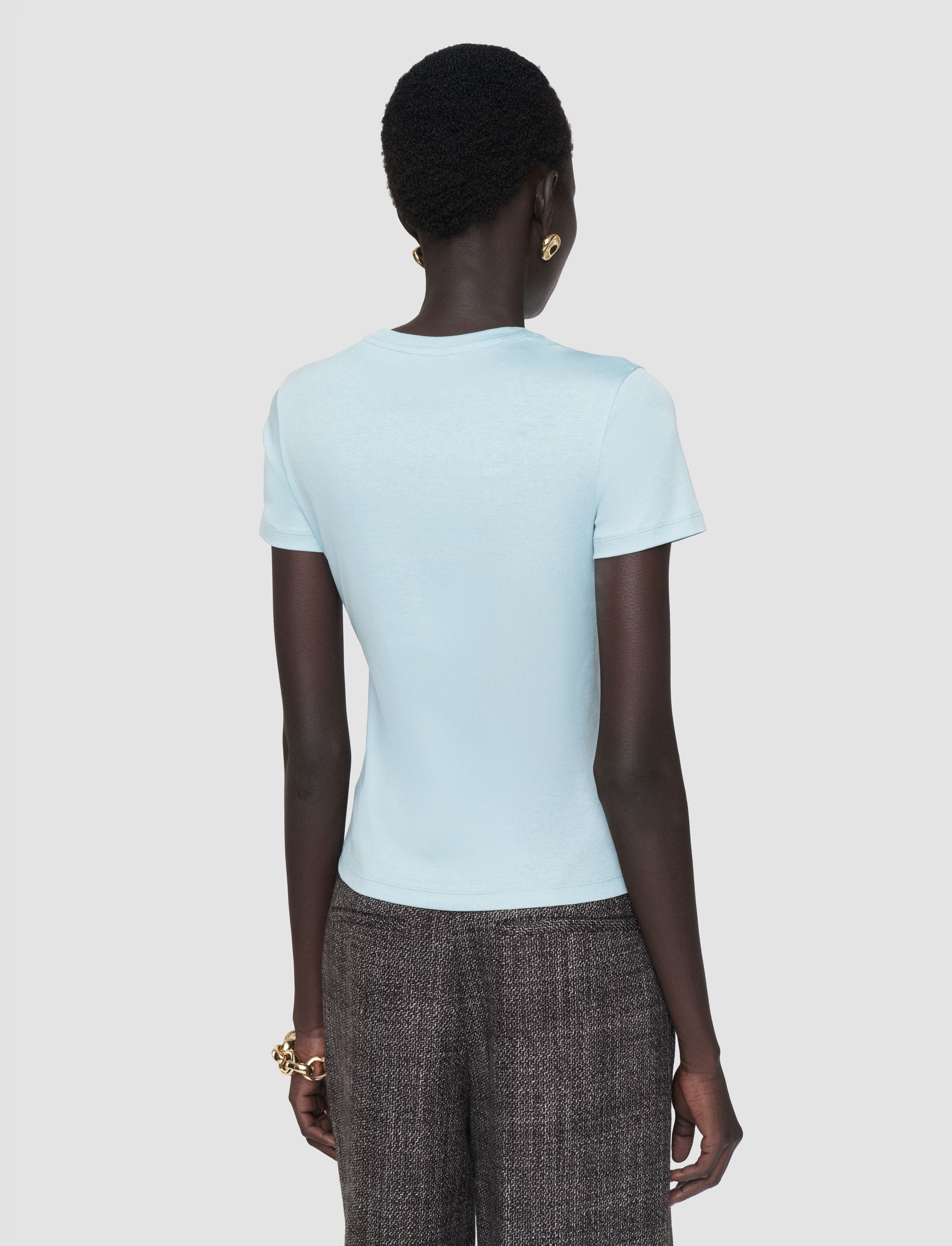 blue-livia-jersey-t-shirt-JOSEPH