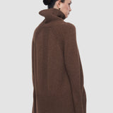 Loftus Pure Cashmere High Neck Jumper